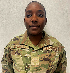 Airman 1st Class McDonald L. Jahsheba Airman 1st Class McDonald L. Jahsheba